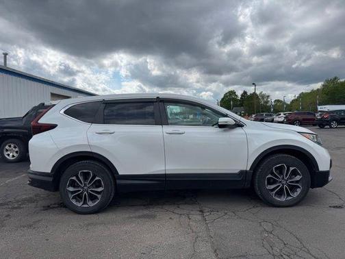 Platinum White Pearl 2020 Honda CR-V EX-L