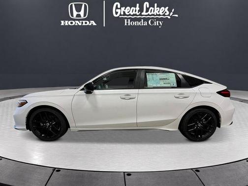 Platinum White Pearl 2026 Honda Civic Sport