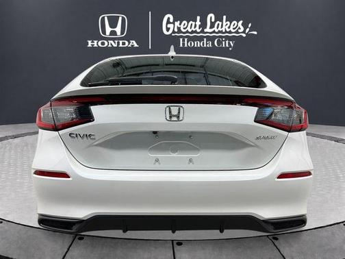 Platinum White Pearl 2026 Honda Civic Sport