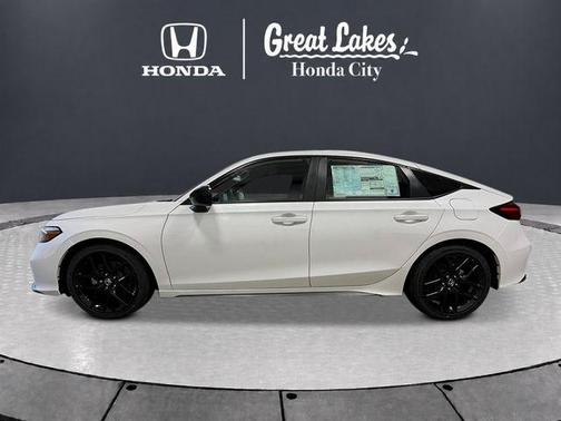 Platinum White Pearl 2026 Honda Civic Sport