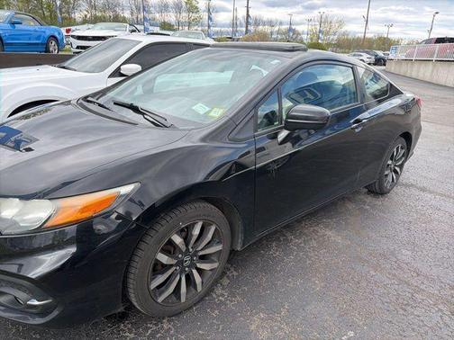 Black 2015 Honda Civic EX-L