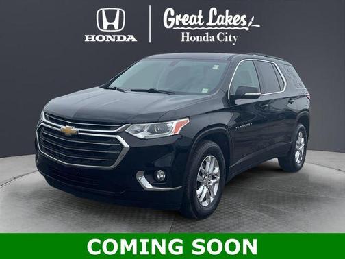 Mosaic Black Metallic 2019 Chevrolet Traverse LT Cloth