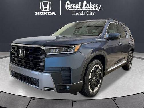 Smoke Blue 2026 Honda Pilot Touring S