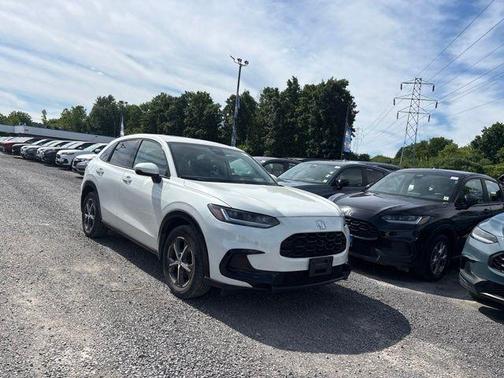 Platinum White Pearl 2024 Honda HR-V EX-L