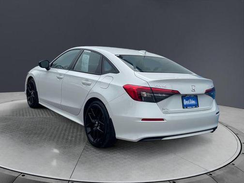 Platinum White Pearl 2023 Honda Civic Sport