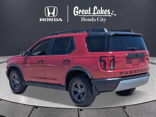 Radiant Red Metallic II 2026 Honda Passport RTL
