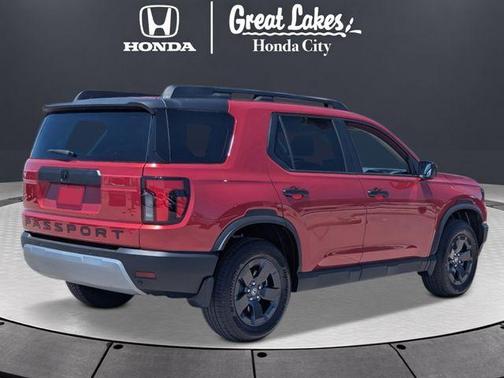 Radiant Red Metallic II 2026 Honda Passport RTL