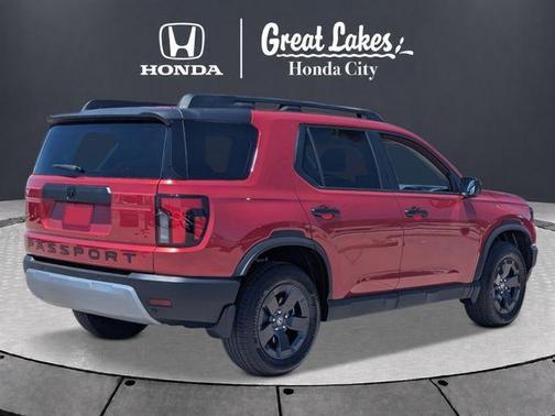 Radiant Red Metallic II 2026 Honda Passport RTL