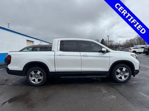 Platinum White Pearl 2024 Honda Ridgeline RTL