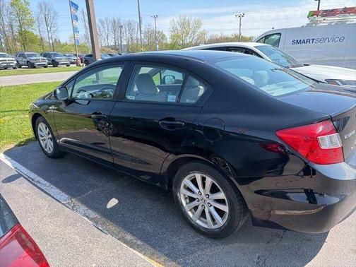 Crystal Black Pearl 2012 Honda Civic EX-L
