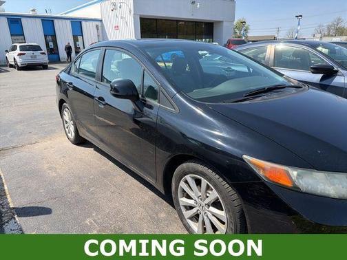 Crystal Black Pearl 2012 Honda Civic EX-L