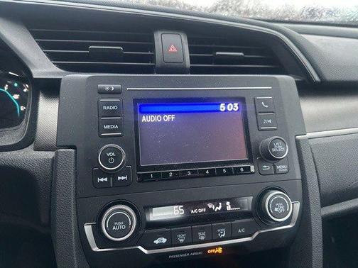 Aegean Blue Metallic 2021 Honda Civic LX