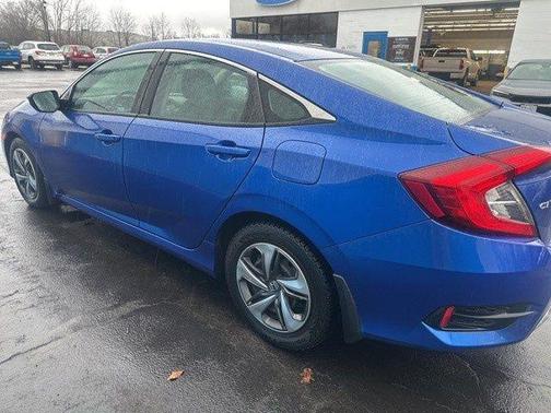 Aegean Blue Metallic 2021 Honda Civic LX