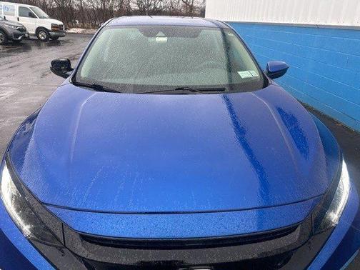 Aegean Blue Metallic 2021 Honda Civic LX