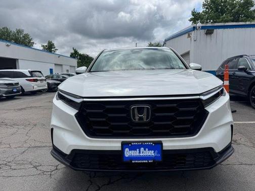 Platinum White Pearl 2025 Honda CR-V LX