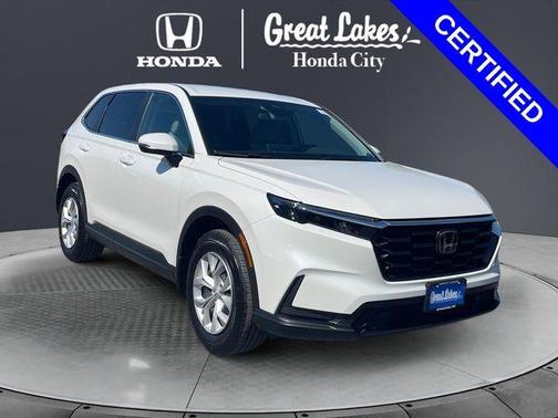 Platinum White Pearl 2025 Honda CR-V LX