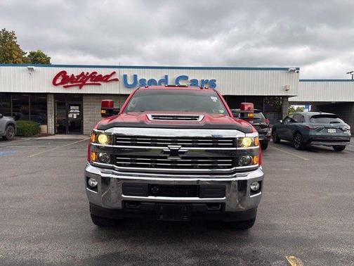 Red 2017 Chevrolet Silverado 2500 LT