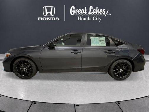 Meteorite Gray Metallic 2026 Honda Civic Sport