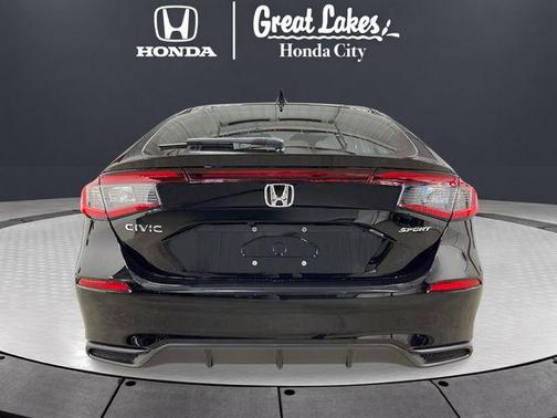 Black 2026 Honda Civic Sport