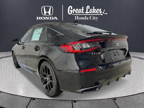 Black 2026 Honda Civic Sport