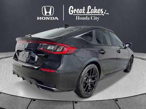 Black 2026 Honda Civic Sport