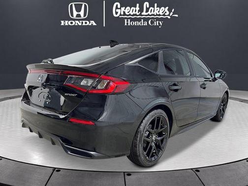 Black 2026 Honda Civic Sport