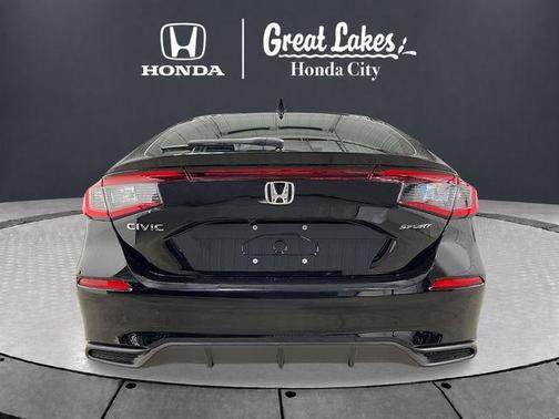 Black 2026 Honda Civic Sport