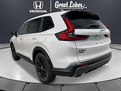 Platinum White Pearl 2026 Honda CR-V Hybrid Sport Touring