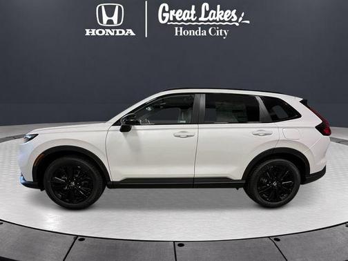 Platinum White Pearl 2026 Honda CR-V Hybrid Sport Touring