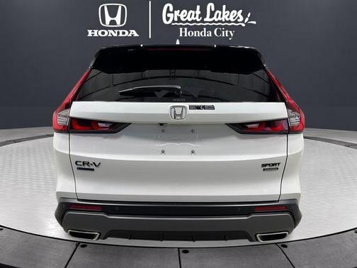 Platinum White Pearl 2026 Honda CR-V Hybrid Sport Touring