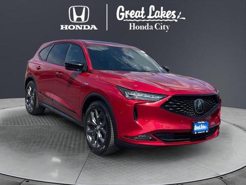 Performance Red Pearl 2024 Acura MDX A-Spec