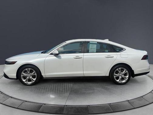 Platinum White Pearl 2024 Honda Accord LX