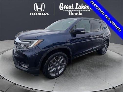 Obsidian Blue Pearl 2022 Honda Passport EX-L