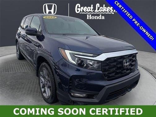 Obsidian Blue Pearl 2022 Honda Passport EX-L