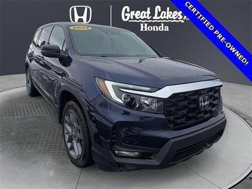 Obsidian Blue Pearl 2022 Honda Passport EX-L