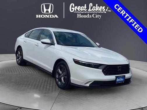Platinum White Pearl 2023 Honda Accord EX