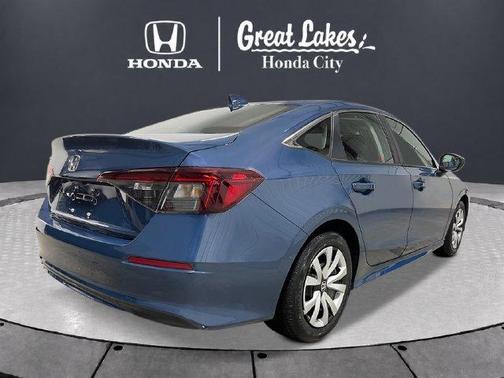 Blue 2027 Honda Civic LX