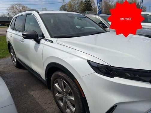 Platinum White Pearl 2023 Honda CR-V Hybrid Sport Touring