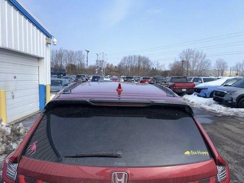 Radiant Red Metallic 2024 Honda CR-V Hybrid Sport Touring