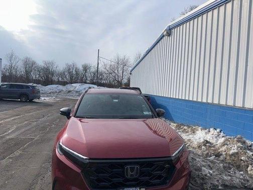 Radiant Red Metallic 2024 Honda CR-V Hybrid Sport Touring