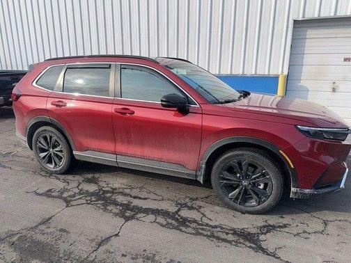 Radiant Red Metallic 2024 Honda CR-V Hybrid Sport Touring