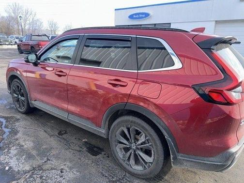 Radiant Red Metallic 2024 Honda CR-V Hybrid Sport Touring