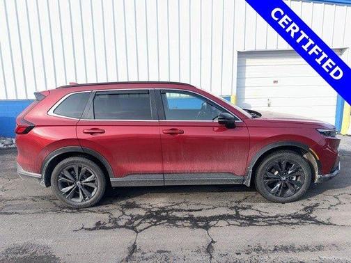Radiant Red Metallic 2024 Honda CR-V Hybrid Sport Touring