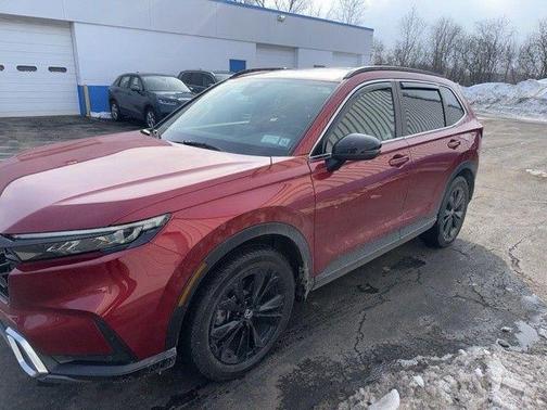 Radiant Red Metallic 2024 Honda CR-V Hybrid Sport Touring