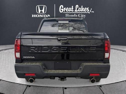 Black 2026 Honda Ridgeline RTL