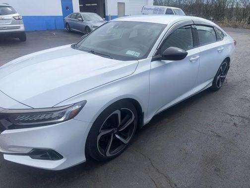Platinum White Pearl 2022 Honda Accord Sport 1.5T