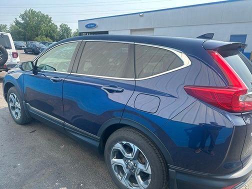 Blue 2018 Honda CR-V EX