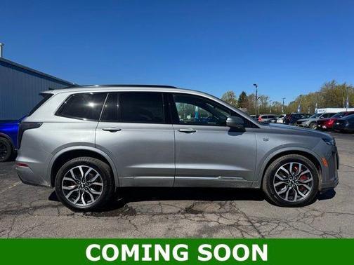 Gray 2025 Cadillac XT6 Sport AWD
