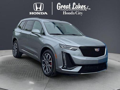 Silver Metallic 2025 Cadillac XT6 Sport AWD