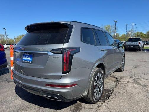 Gray 2025 Cadillac XT6 Sport AWD